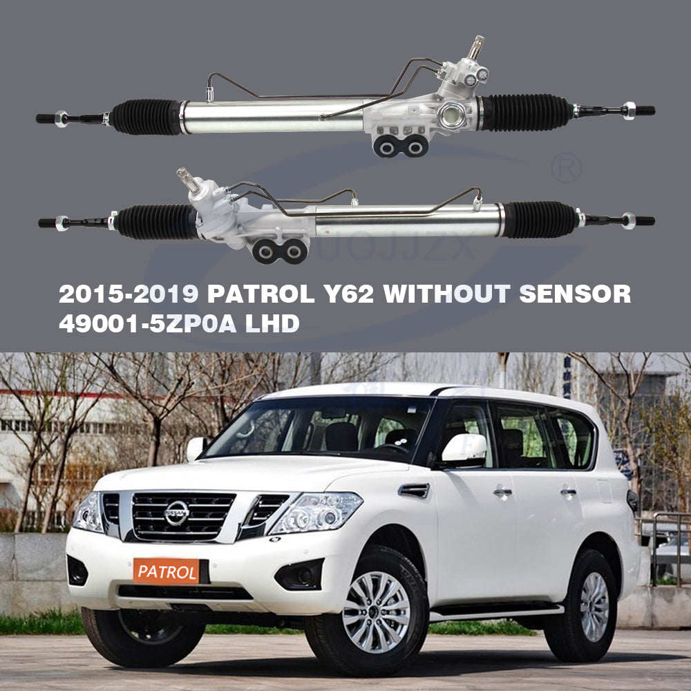 Auto Part Steering Gear Assy 49001-5ZP0A Hydraulic Power Steering Rack for Nissan PATROL Y62 10-19 No Sensor LHD - OBS auto parts
